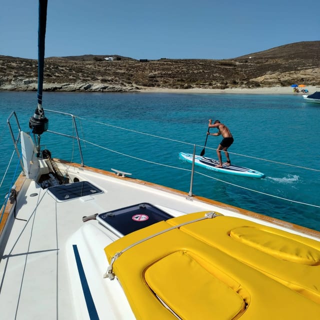 Delos-Rhenia Islands With Lunch/Drinks/Pick up Hotel/Cruises - Key Points