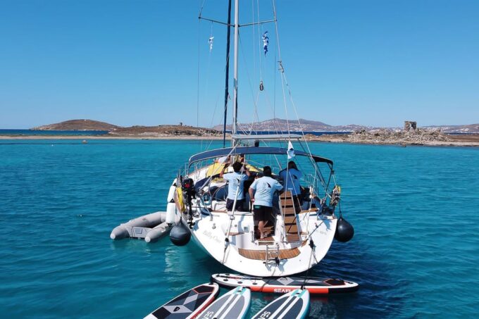 Delos-Rhenia Islands With Lunch/Drinks/Pick up Hotel/Cruises - Cancellation Policy