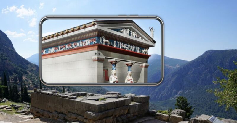 Delphi: Audiovisual Self-Guided Tour With 3D Models - Key Points
