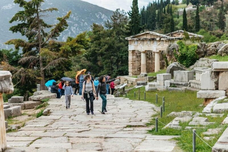Delphi Oracle & Ancient Corinth Saint Paul Steps - Corinth Canal Exploration