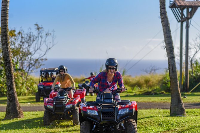 Deluxe ATV Waterfall and Swim Experience - Private Pond Swim