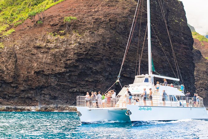 Deluxe Na Pali Sunset Snorkel Tour on the Lucky Lady - Whale Watching