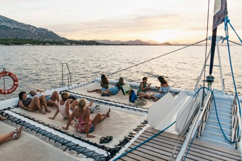 Dénia: Daytime or Sunset Catamaran Cruise - Key Points