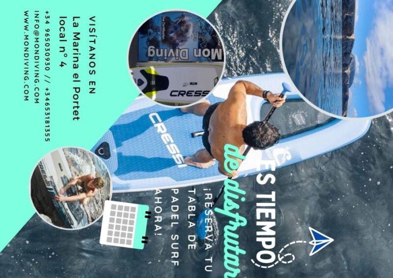 Dénia: Paddle Surfboard Rental - Paddle Surfboard Rental