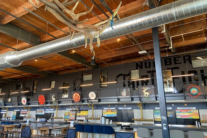 Denver Beer Tour: Explore Street Art & Purpose-Led Breweries - Tasting Local Brews and Snacks