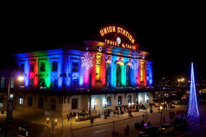 Denver Holiday Lights & Sights Bus Tour - Itinerary