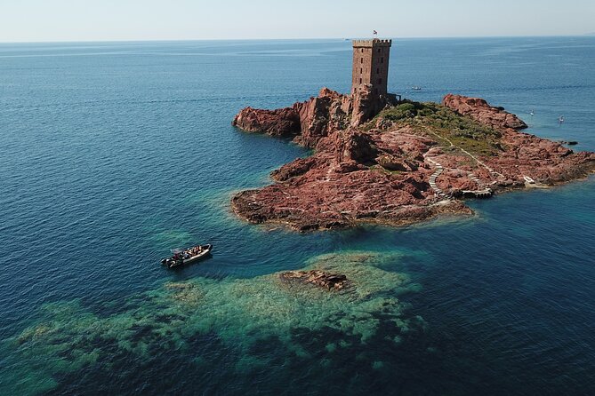Departure From Saint-Raphael - the Creeks of Esterel - Key Points