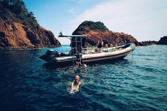 Departure From Saint-Raphael - the Creeks of Esterel - Guided Tour and Information Provided