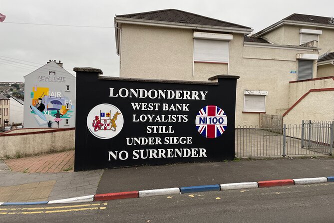 Derry/Londonderry-Street Art and Murals Private Walking Tours - Key Points