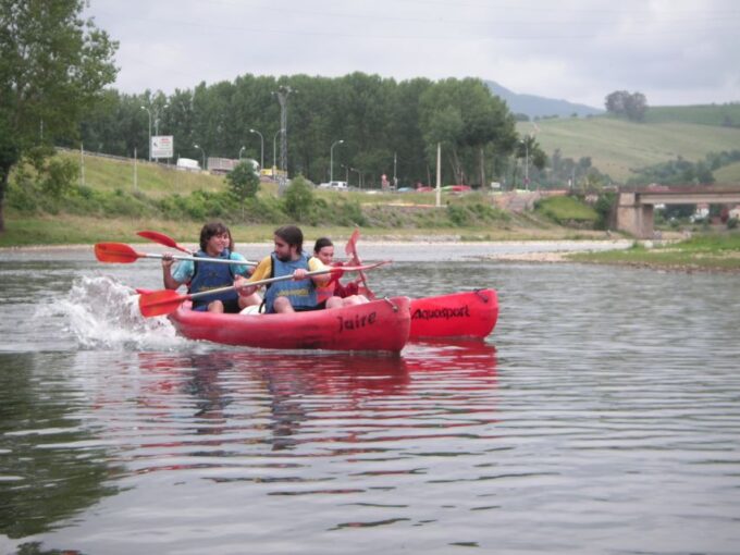 Descent of the Sella River in a Canoe - Transport and Return