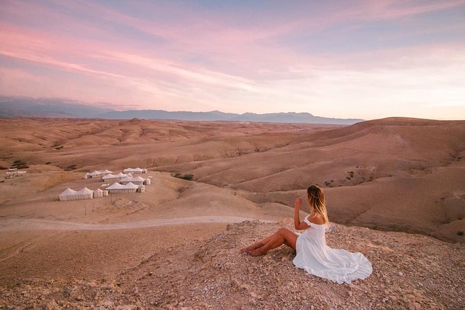 Desert Agfay Day Trip From Marrakech And Atlas Mountains & Camel Safari - Camel Ride in Agafay