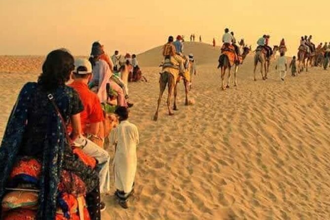 Desert Camel & Jeep Safari Private Tour From Jodhpur - Camel Ride Experience