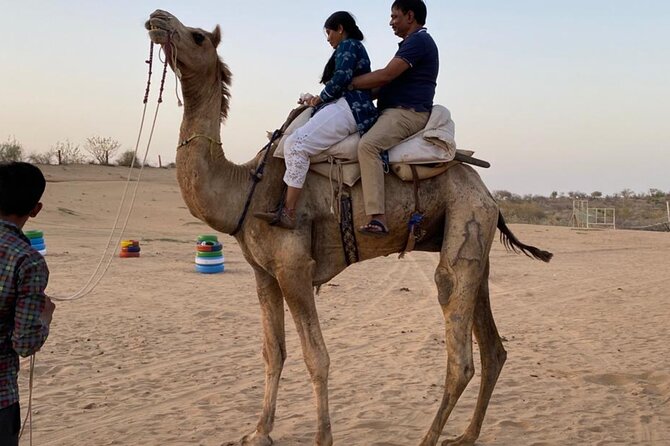 Desert Camel & Jeep Safari Private Tour From Jodhpur - Sunset Views