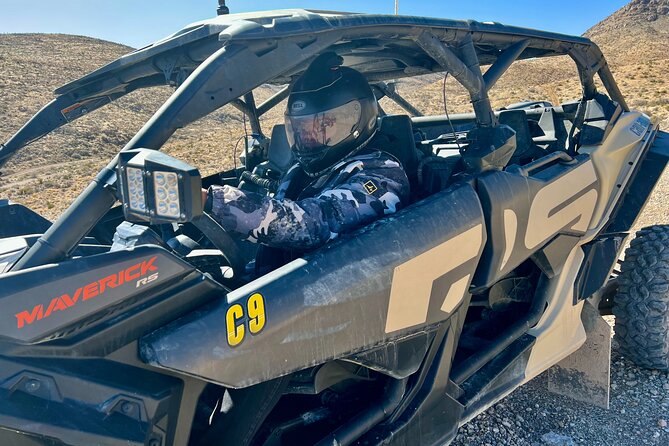 Desert Combo: Can Am UTV, Shooting and Axe Throwing Experience - Exciting UTV Ride Through the Desert