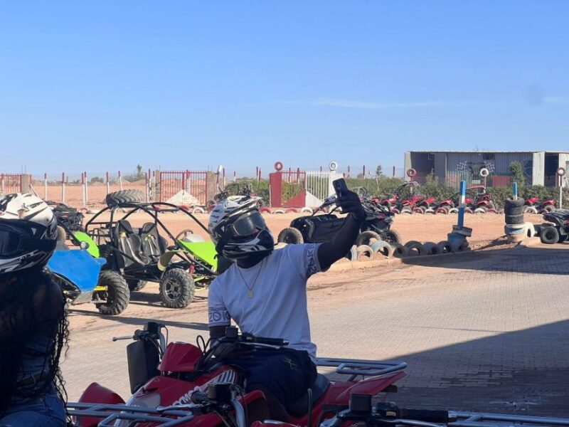 Desert Escape: Quad at Sunset in Marrakech - Itinerary