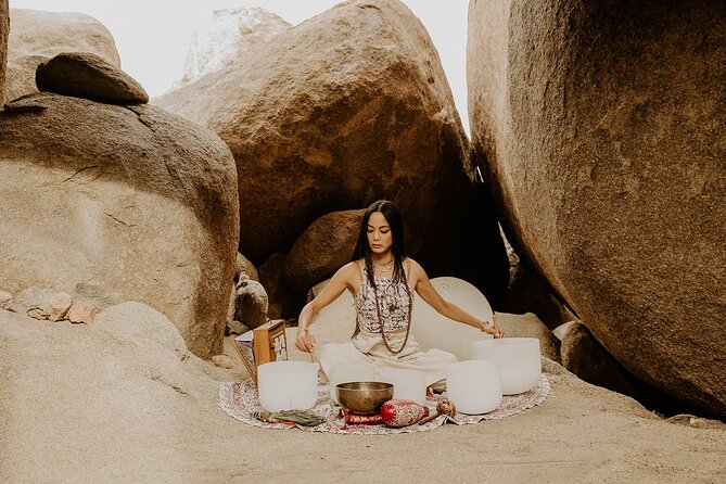 Desert Nature Walk + Soundbath & Meditation in a Boulder Cave - Key Points