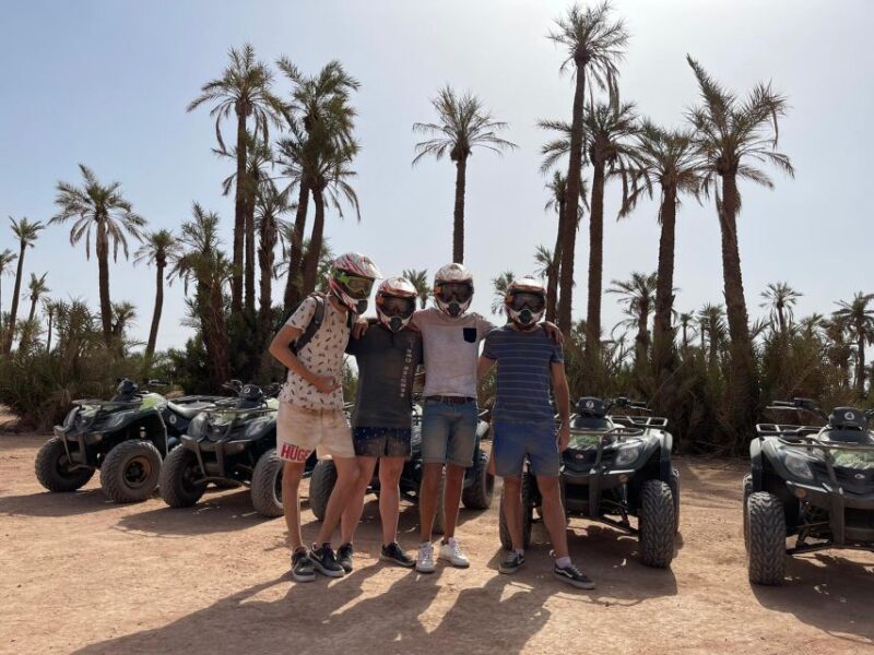 Desert of the Palm Grove of Marrakech: Discover in Quad - Detailed Itinerary