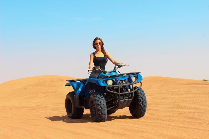 Desert Quad Bike Adventure Dubai With Free Pickup From Hotel - Key Points