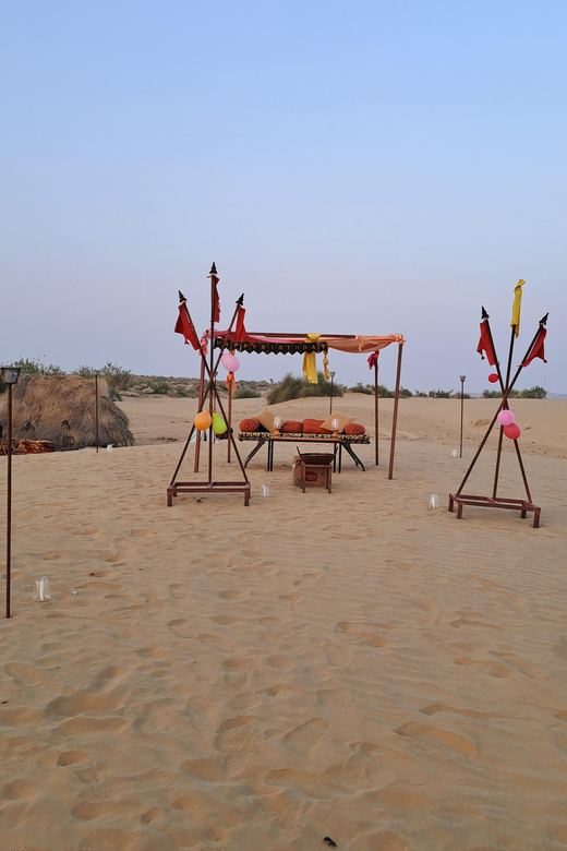 Desert Rose Jaisalmer: Romantic Night Middle of Thar Desert - Duration and Itinerary