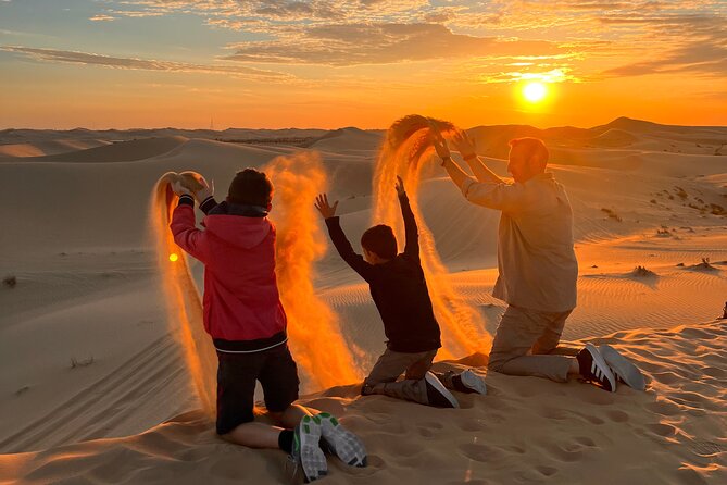 Desert Safari Abu Dhabi W/ Sand Boarding, Camel Ride & BBQ Dinner - Cancellation Policy