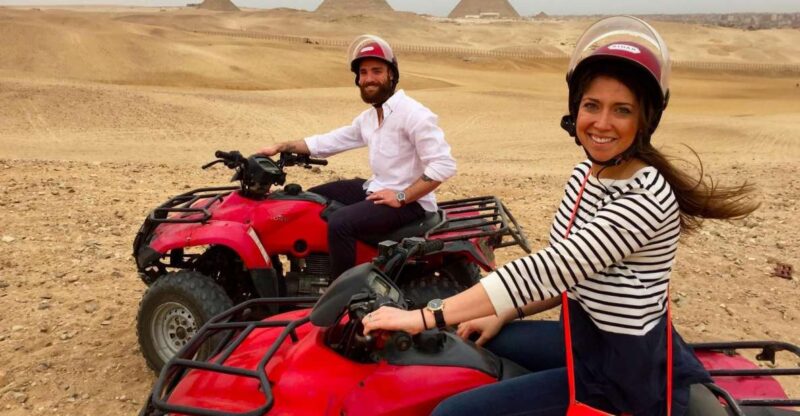 Desert Safari by Quad Bike Around Pyramids - Experience Highlights