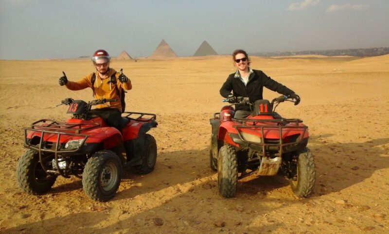 Desert Safari by Quad Bike Around Pyramids - Participant Details