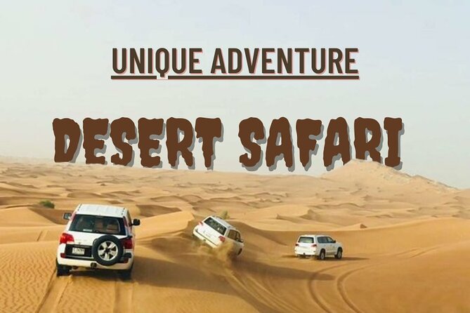Desert Safari Dubai - Booking and Safety Considerations