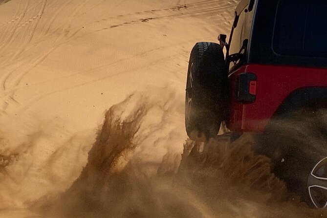 Desert Safari Dubai - Premium Flip-Top Roof Jeep Safari - Pickup Information