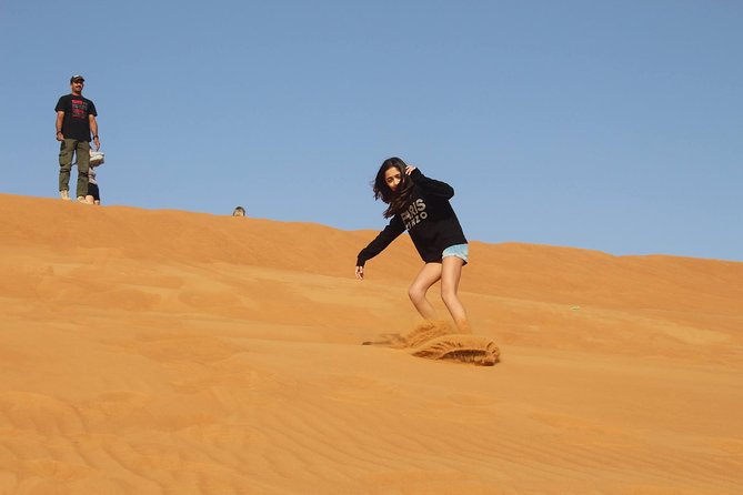 Desert Safari - Morning at Red Dunes, Sandboarding, Desert Photos - Exclusions