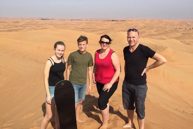 Desert Safari - Morning at Red Dunes, Sandboarding, Desert Photos - Sandboarding Thrill