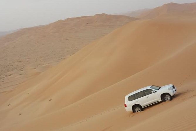 Desert Safari Sunset Empty Quarter Rub Al Khali From Salalah - Driving Through the Al Qara Mountains