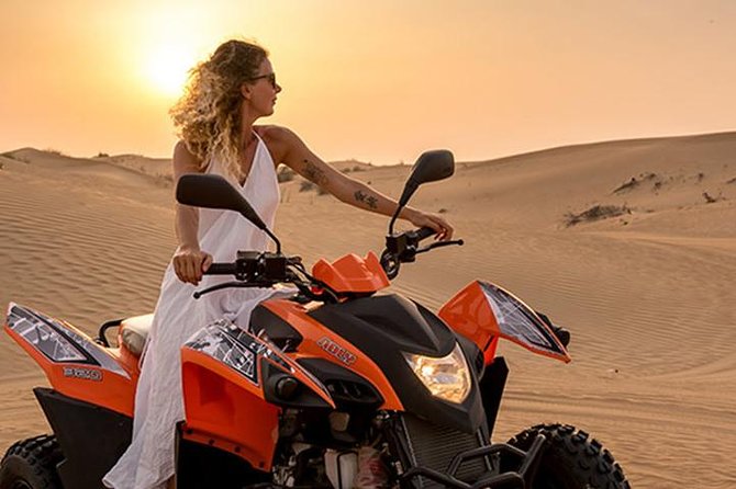 Desert Safari With BBQ Dinner, Quad Bike & Camel Ride From Dubai - Reviews and Ratings
