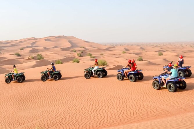 Desert Safari With Camel Ride, BBQ Dinner, Sand Board & Live Show - Pickup and Timing