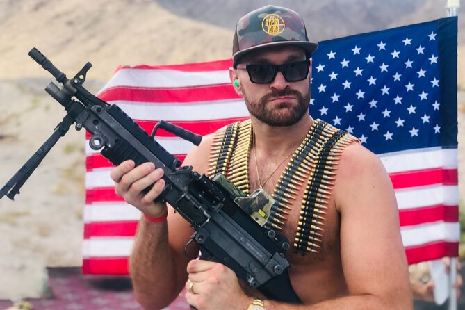 Desert Storm Shooting Experience With Lunch - Whats Included