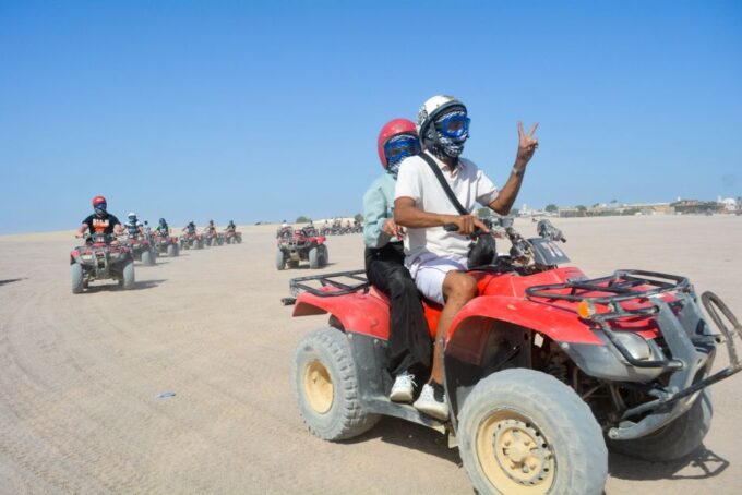 Desert Sunset Quad Biking Safari, Dinner, Camel Ride - Frequently Asked Questions