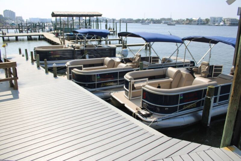 Destin: 4-Hour Self-Driving Pontoon Rental - Meeting and Check-In Information