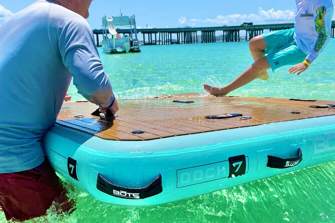 Destin- Private Chartered Slide Pontoon Boat-Up to 6 Guests - Positive Customer Experiences and Feedback