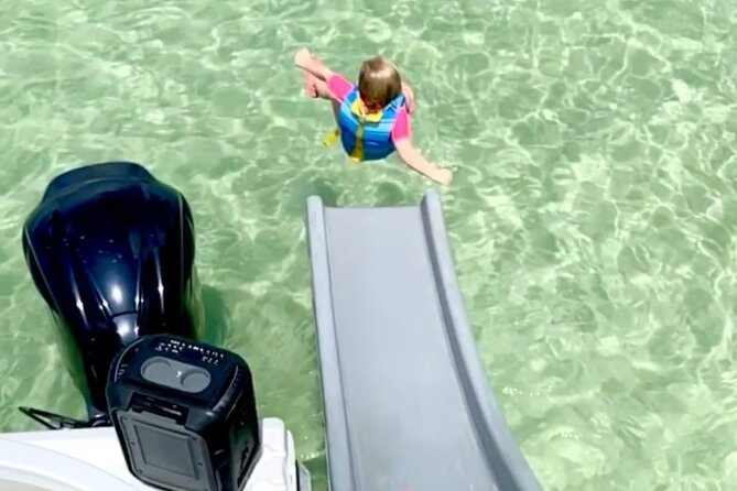 Destin- Private Chartered Slide Pontoon Boat-Up to 6 Guests - Meeting and Pickup Instructions
