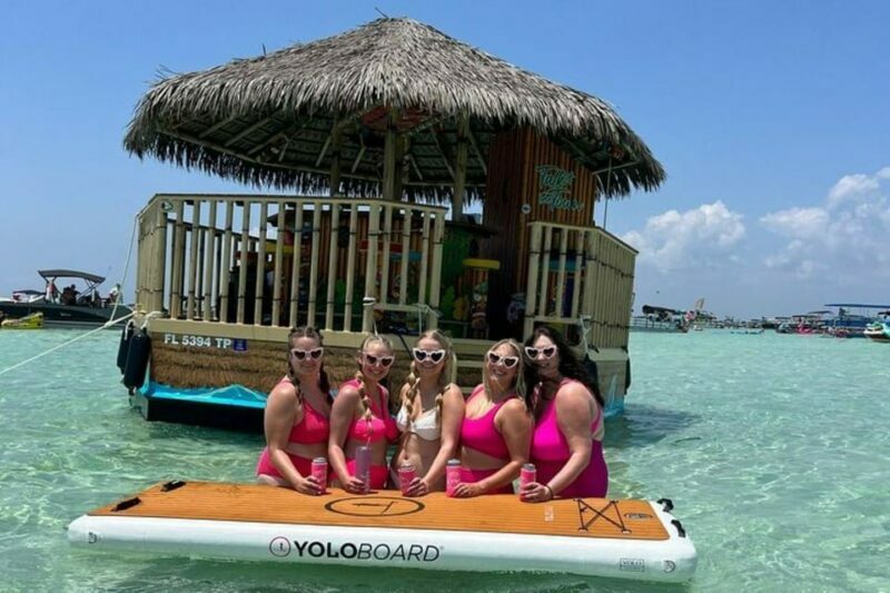 Destin: Sunset Crab Island & Dolphin Tour on Tiki Vessel - What to Expect from the Tour
