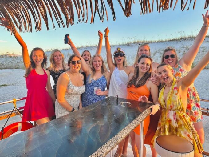 Destin: Sunset Cruise With Soft Drinks on a Tiki-Themed Boat - Getting to the Meeting Point