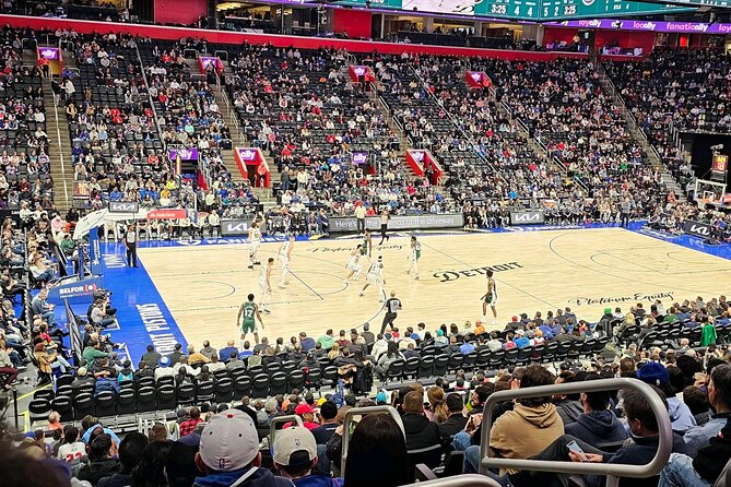 Detroit Pistons Basketball Game Ticket at Little Caesars Arena - Sports Where I Am