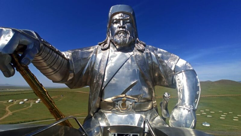 Dine With Kazakh Nomads: Terelj & Chinggis Khaan Adventure - Genghis Khan Statue
