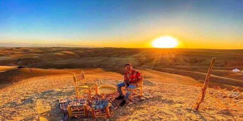 Diner Agafay Desert ,Camel Ride,Magical Show,Sunset - Itinerary Highlights