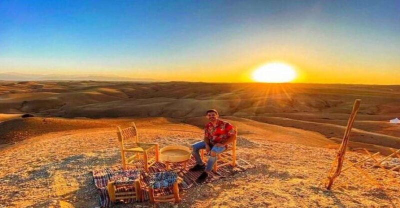 Diner Agafay Desert ,Camel Ride,Magical Show,Sunset - Entertainment and Experience