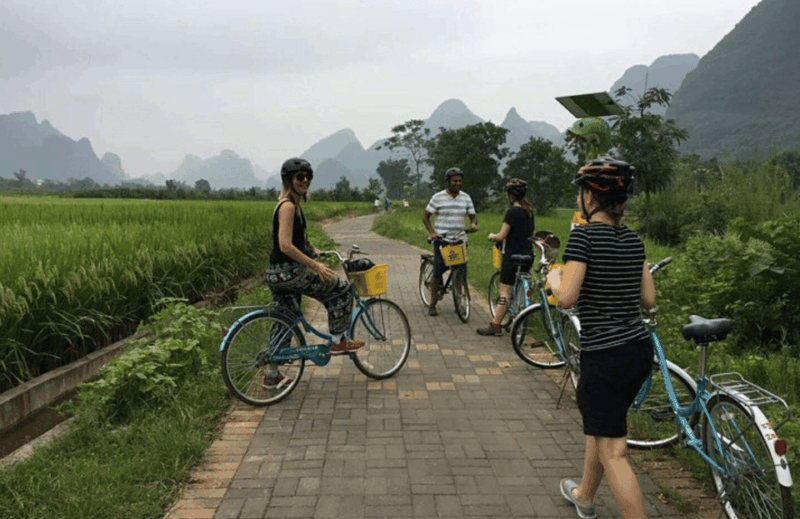 Dingding Yangshuo Country Road Biking Tour &Bamboom Rafting - Included Activities