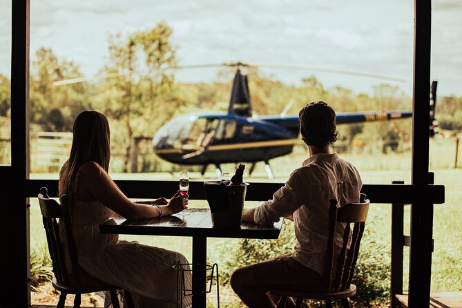 Dingo Creek Vineyard Helicopter Tour - Noosa Experience - Inclusions