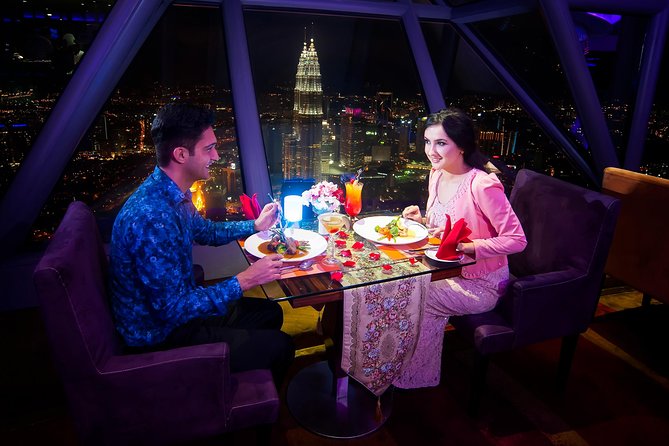 Dining at ARAS Revolving Restaurant KL Tower With Return Transfer - Dress Code and Seating Options