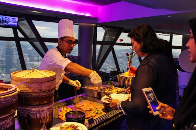 Dining at ARAS Revolving Restaurant KL Tower With Return Transfer - Accessing the ARAS Restaurant