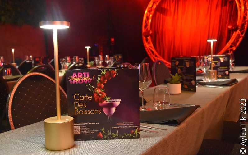 Dinner 5 Stars + Show - Key Points