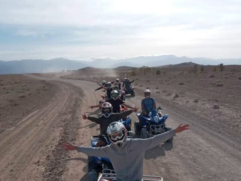 Dinner and Quad Bike in Agafay Desert,Camel Ride - Transportation and Meeting